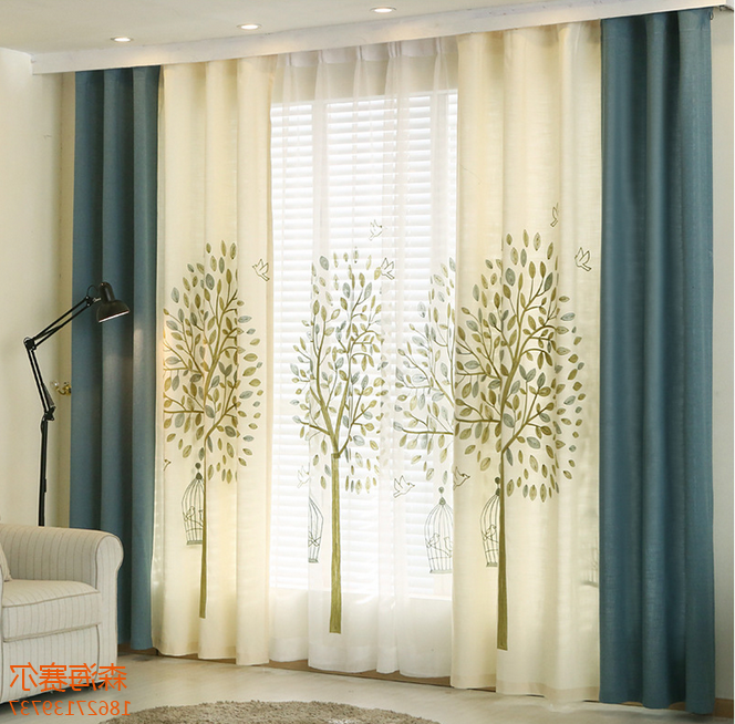 Linen Roman curtain