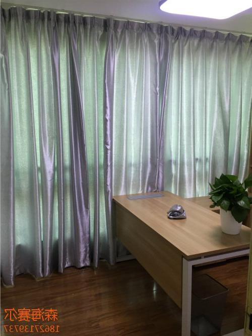 Grey blackout cloth curtains